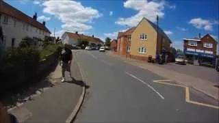 Awful pavement parking on Collingwood Road, Colchester