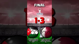 FINAL:  JORDANIA vs QATAR| COPA ASIÁTICA 2023 countryballs
