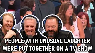 People With Unusual Laughter Were Put Together On A TV Show REACTION | OFFICE BLOKES REACT!!