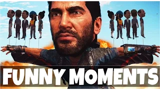 Just Cause 3 Funny Moments | CRAZY HUMAN BALLOONS (JC3 Funtage)