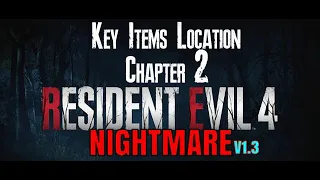 Resident Evil 4 Remake Nightmare Mod Collectibles Guide Chapter 2