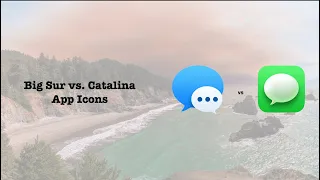Big Sur vs. Catalina Icons Part 1