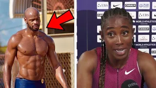 Asafa Powell TROLLS & MAKE FUN OF Shellyann Fraser WHILE SPEAKING! BEST MOMENT EVER…