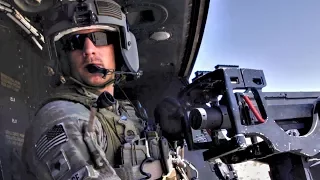 UH-1Y Venom Helicopter Close Air Support Exercise