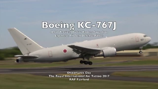 ボーイングKC-767J - 日本ASDF - RIAT 2017出発