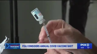 FDA considers annual COVID vaccine shot