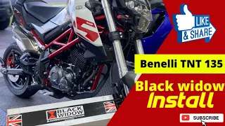Black Widow Exhaust Install Benelli 135 TNT