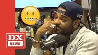 Jim Jones Refuses To Discuss Tekashi 6ix9ine