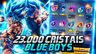 ( Dragon Ball Legends ) Atrás Dos Blue Boys!!! 23.000 CC Summons