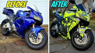 Transforming a 2006 CBR 600RR (Auctmarts Fairing Install and Review)