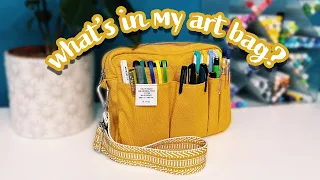 IS THIS THE BEST ART SUPPLY BAG EVER??? | What's In My Bag?