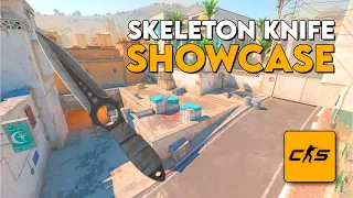 Skeleton Knife | Counter-Strike 2 | Showcase + Animation on Source 2 Engine