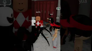 DADDY PROTECTS BABY FROM BULLIES 🥰 in Roblox Da Hood Voice Chat #shorts #roblox