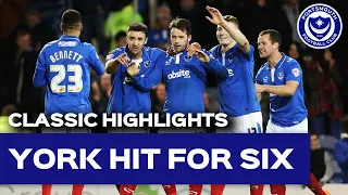 SIX second-half goals at Fratton Park! | Pompey 6-0 York City