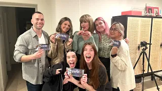 SURPRISING FRIENDS WITH TAYLOR SWIFT ERAS TICKETS!!!