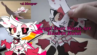 Wasu art but it's ANGEL DUST?!?! // Hazbin Hotel