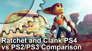 Ratchet and Clank PS4/PS3/PS2 Graphics Comparison