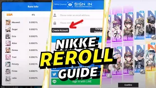 [勝利の女神：NIKKE] All Platform Reroll Method - 100% SSR!