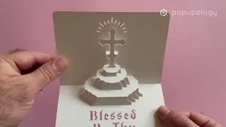 HOLY CROSS POPUP CARD