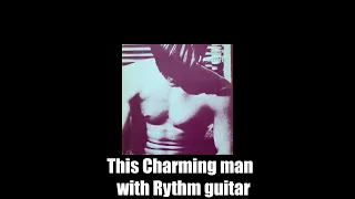 The Smiths - This Charming Man (Standard Tune Guitar Backing track) ,With Rythm Guitar