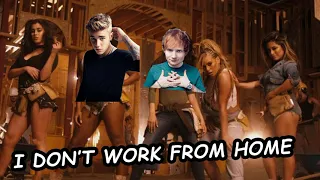 I Don't Care vs. Work From Home (MASHUP) Ed Sheeran, Justin Bieber, Fifth Harmony