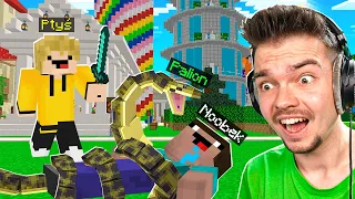 OSZUKUJĘ MOICH PRZYJACIÓŁ jako "NOWE" MOBY w Minecraft! (śmieszne)