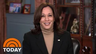 Vice President Kamala Harris Talks About Schools Reopening, Vaccine Distribution, More | TODAY