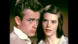 EAST OF EDEN Camera Tests with James Dean & Lois Smith (Music by Reid Rosefelt) #jamesdean