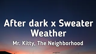 Mr. Kitty, The Neighborhood - After Dark x Sweater Weather (TikTok Mashup) [Lyrics]