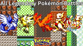 Pokémon Yellow - All Legendary Pokémon Battles