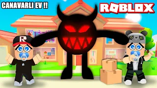 Canavarlı Ev Yeni Bölüm!! Bebek Olduk - Panda ile Roblox Next Door 🚪(Story)