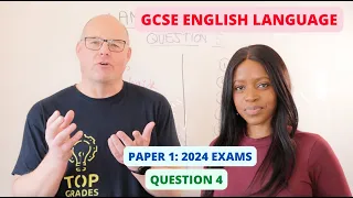 How To EASILY Answer GCSE Language Paper 1, Question 4 In Just 3 Steps ft. @MrSallesTeachesEnglish