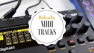 Digitakt – Midi Tracks Overview (Beginner Friendly Tutorial)