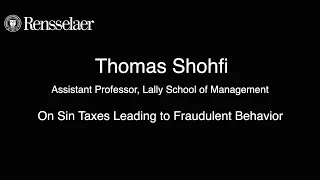 The Impact of Sin Taxes on Fraudulent Behavior