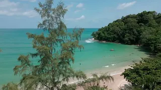 Phuket  Kamala Beach Drone View in 4K