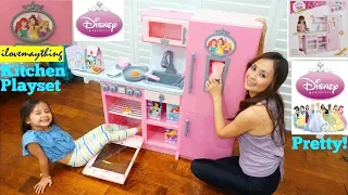 Toy Channel: Cooking Toys for Kids, Disney Princess Style Collection Gourmet Kitchen Play Set