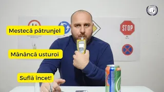 CUM SA TRIȘEZI CÂND SUFLI ÎN ALCOOLTESTUL POLIȚIEI?!