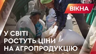 🔶 Через війну в Україні в світі ростуть ціни на агропродукцію | Вікна-новини