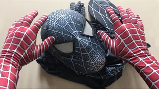 Venom give Bully Maguire Black Suit to Peter Parker! Unboxing New Spiderman 3 Black Symbiote suit!!
