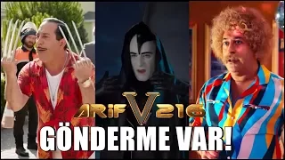 ARİF V 216 Filmindeki Göndermeler