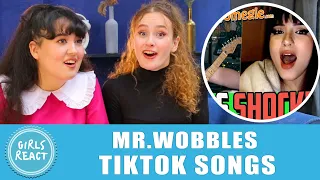 Girls React - Mr.Wobbles - so I sang BEAUTIFUL TikTok SONGS on OMEGLE     it got emotional. Reaction