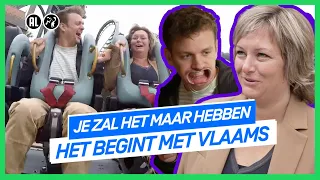 Bij stress spreekt Marie-Claire ineens een andere taal | Je Zal Het Maar Hebben | NPO 3 TV