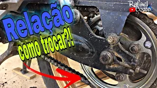 PASSO A PASSO COMO TROCAR RELAÇÃO DA FAN 150!