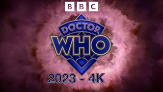 Doctor Who NEW 2023 Opening Credits in 4K AI upscale.