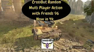 CrossOut Random Multi Player Action with Friends 96 Now in 4k