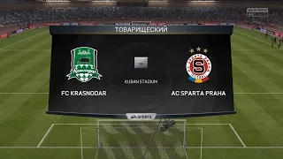ЛЕ 2015-2016: Краснодар - Спарта Прага [Симулирование матча]