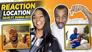 AMERICANS REACT TO UK RAP_DAVE FT. BURNA BOY "LOCATION" | FIRE A$$ VIBE... 🔥🔥