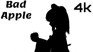 HD Touhou   Bad Apple!! ＰＶ 60fps Shadow Art  4K