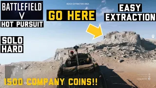Battlefield V Combined Arms EASY WAY TO WIN on Solo Hard,(HAMADA-Hot Pursuit)