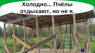 Погода сегодня..... Пчёлы отдыхают. А я продолжаю трудиться как пчёлка. Часть 4